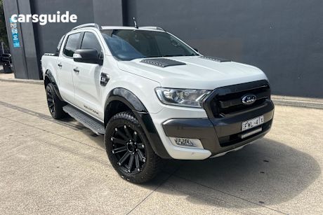 White 2016 Ford Ranger Dual Cab Pick-up Wildtrak 3.2 (4X4)