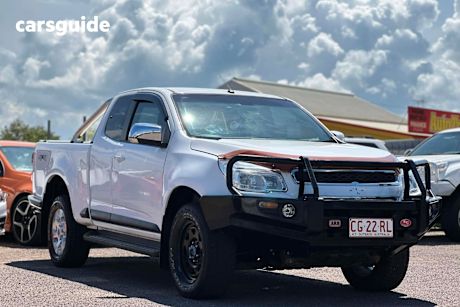 White 2013 Holden Colorado Space Cab Pickup Ltz (4X4)