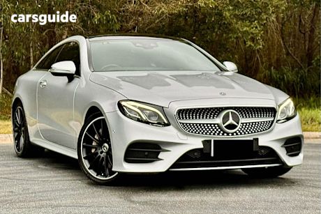 Silver 2018 Mercedes-Benz E300 Coupe