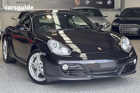 Black 2011 Porsche Cayman Coupe