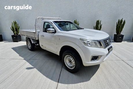 White 2016 Nissan Navara Cab Chassis Rx (4X4)