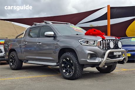 Grey 2021 LDV T60 Double Cab Utility Luxe (4X4)