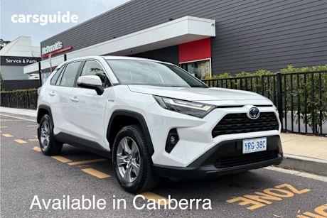White 2023 Toyota RAV4 Wagon Gx (Awd) Hybrid
