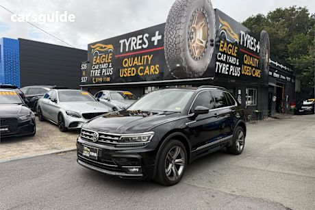 Black 2021 Volkswagen Tiguan Wagon 132 Tsi R-Line Edition