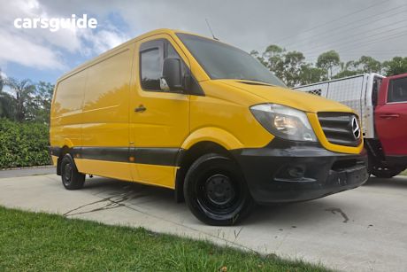 Yellow 2016 Mercedes-Benz Sprinter Commercial