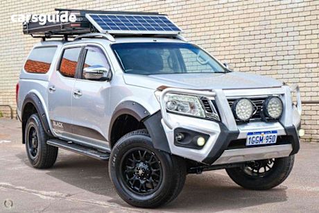 Silver 2017 Nissan Navara Dual Cab Utility St-X (4X4)