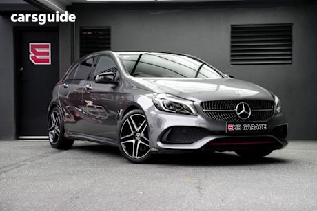 Grey 2017 Mercedes-Benz 250 Hatch SPORT 4MATIC 176 MY17