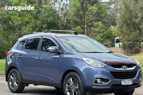 Blue 2014 Hyundai IX35 Wagon Se (Fwd)