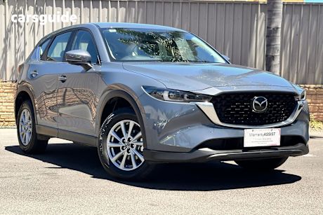 Grey 2024 Mazda CX-5 Wagon G25 Maxx Sport (Awd)