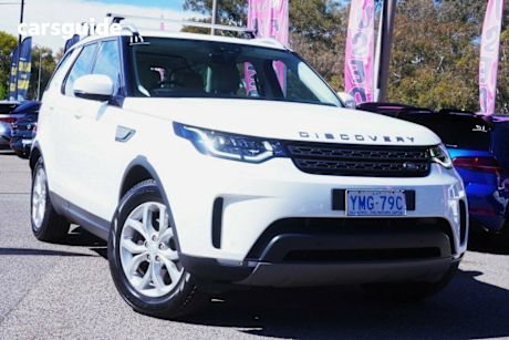 White 2017 Land Rover Discovery Wagon Td6 Se