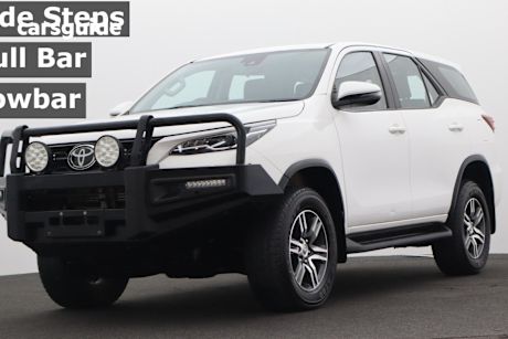 White 2021 Toyota Fortuner Wagon Gx