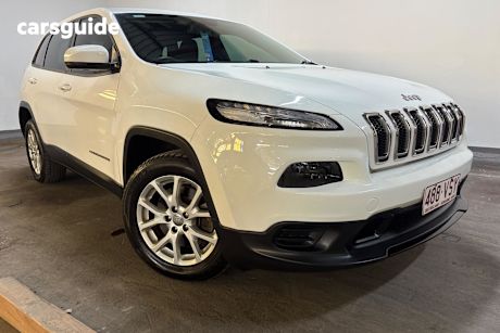 White 2014 Jeep Cherokee Wagon Sport (4X2)