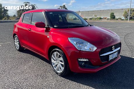 Red 2023 Suzuki Swift Hatchback Gl Plus (Qld)