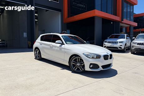 White 2015 BMW 118I Hatchback