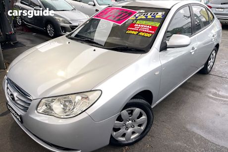 Silver 2010 Hyundai Elantra Sedan Sx