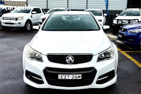 White 2015 Holden Commodore Sedan Sv6