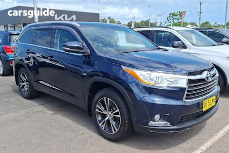 Blue 2016 Toyota Kluger Wagon Gxl (4X4)
