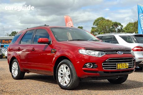Red 2012 Ford Territory Wagon Ts (Rwd)