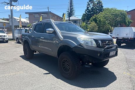 Grey 2015 Nissan Navara Dual Cab Utility St-X (4X4)