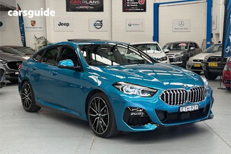 Blue 2022 BMW 220I Coupe M Sport Gran Coupe