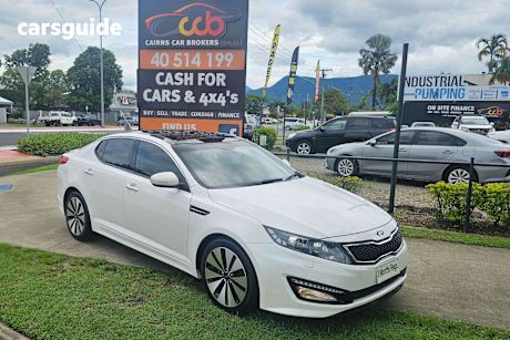 White 2012 Kia Optima Sedan Platinum