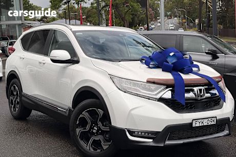 White 2018 Honda CR-V Wagon Vti-Lx (Awd)
