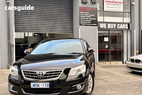 Black 2008 Toyota Aurion Sedan Touring Se