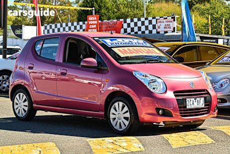 Pink 2013 Suzuki Alto Hatchback Gl