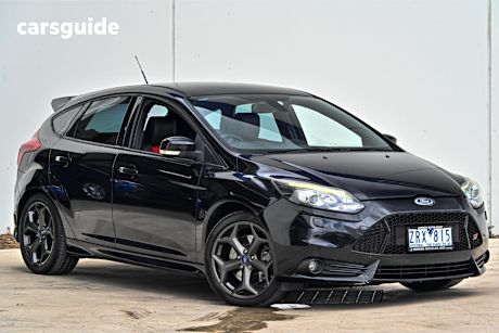 Black 2013 Ford Focus Hatchback St