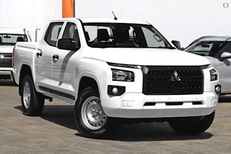 White 2025 Mitsubishi Triton Double Cab Pick Up Glx (4X2)