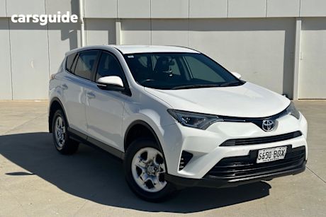 White 2017 Toyota RAV4 Wagon Gx (2Wd)