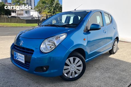 Blue 2013 Suzuki Alto Hatchback Gl
