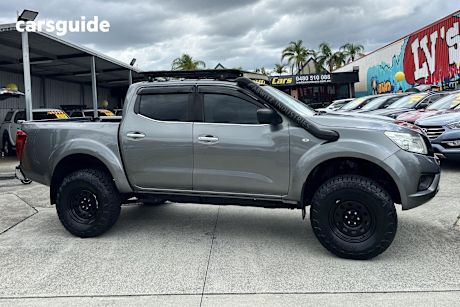 Grey 2018 Nissan Navara Dual Cab Pick-up St (4X4)