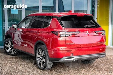 Red 2025 Mitsubishi Outlander Wagon Aspire 7 Seat (2Wd)