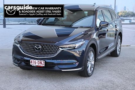 Blue 2021 Mazda CX-8 Wagon Asaki (Awd)