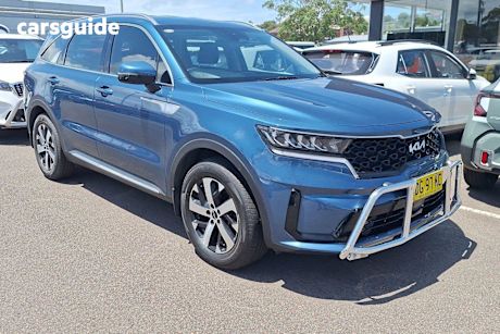 Blue 2022 Kia Sorento Wagon Sport 7 Seat