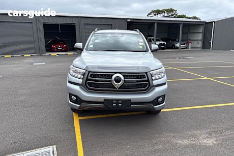 Silver 2025 GWM Cannon Dual Cab Chassis Lux (4X4)