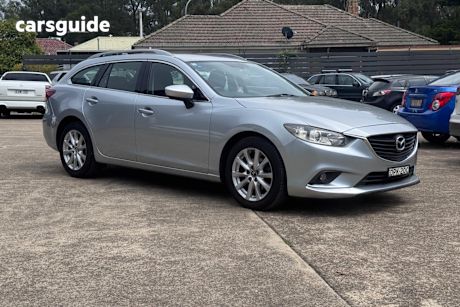 Silver 2015 Mazda 6 Sedan Sport