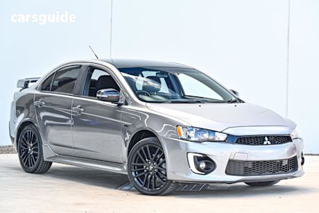 Grey 2017 Mitsubishi Lancer Sedan Black Edition (Es)