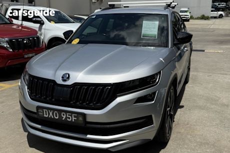 Silver 2018 Skoda Kodiaq Wagon 132 Tsi (4X4)