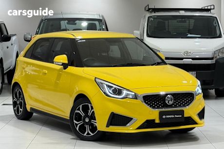 Yellow 2020 MG MG3 Hatchback Excite (With Navigation)