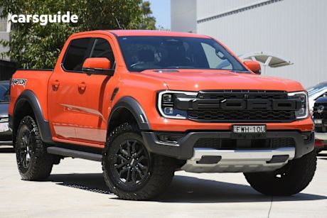 Orange 2025 Ford Ranger Double Cab Pick Up Raptor 3.0 (4X4)