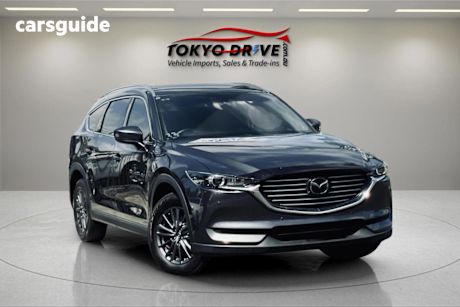 Grey 2020 Mazda CX-8 Wagon Touring (Fwd)