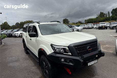 White 2021 Nissan Navara Dual Cab Pick-up Pro-4X (4X4)