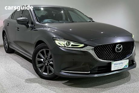 Grey 2018 Mazda 6 Sedan Touring