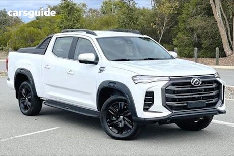 White 2024 LDV T60 Double Cab Utility Mega Tub (4X4)