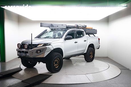 Silver 2019 Mitsubishi Triton Double Cab Pick Up Glx Plus (4X4)