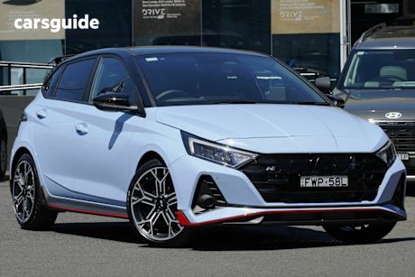 Black 2025 Hyundai I20 Hatchback N