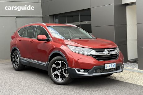 Orange 2018 Honda CR-V Wagon Vti-S (Awd)