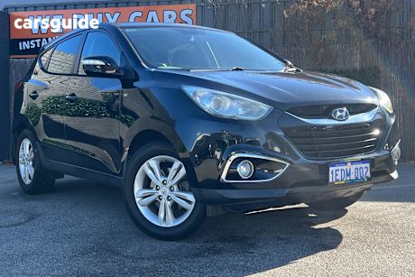 Black 2013 Hyundai IX35 Wagon Se (Fwd)
